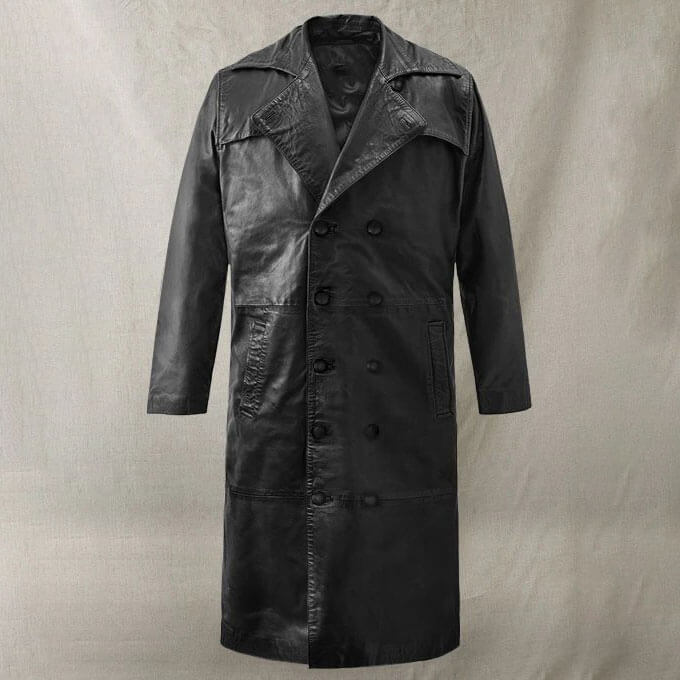 Leather Long Coat