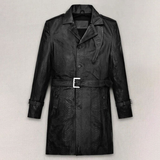 Leather Long Coat