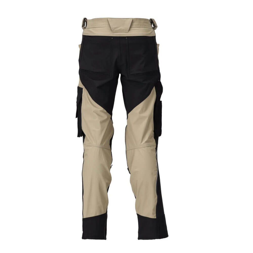 Trousers kneepad pockets